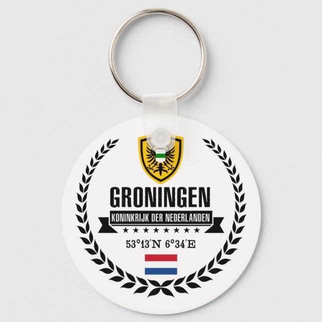Groningen Key Ring (Front)