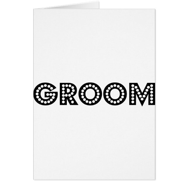 Groom (Front)