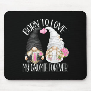Groom And Bride Gnomes For Wedding Couple Bachelor Mouse Pad