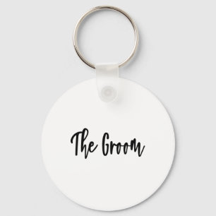 Groom - Bachelor Party Getting Ready Wedding Day Key Ring