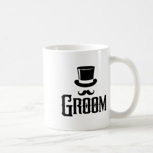 Groom Bachelor Party Top Hat Wedding Funny Matchin Coffee Mug