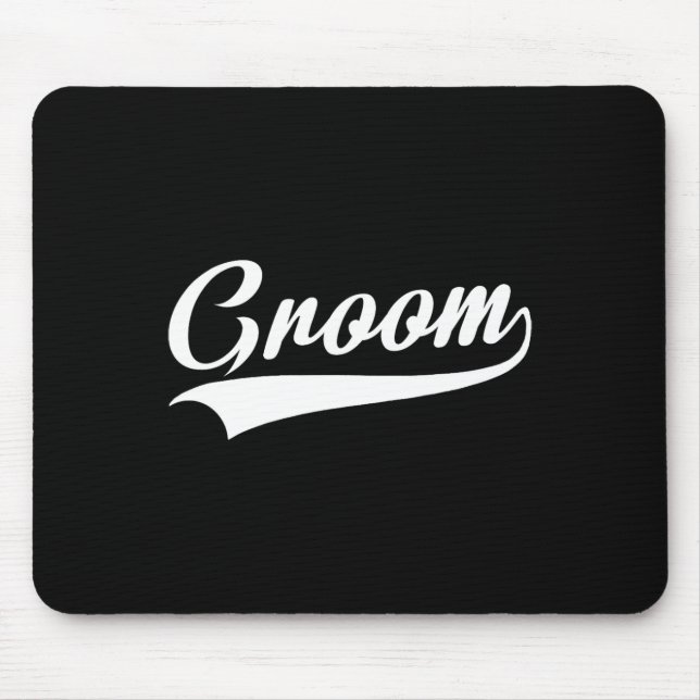 Groom - Bachelor Party - Wedding 1  Mouse Pad (Front)