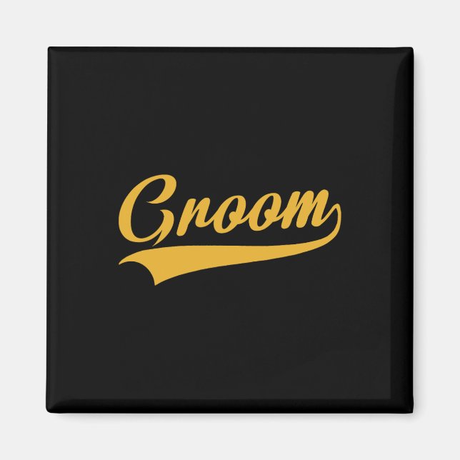 Groom - Bachelor Party - Wedding  Magnet (Front)