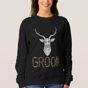 Groom Bachelorette Party Camouflage Bachelor Night Sweatshirt