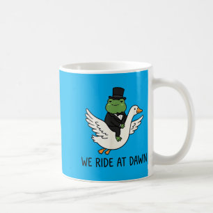 Groom Bachelorette Wedding Day Frog Meme Rides At Coffee Mug