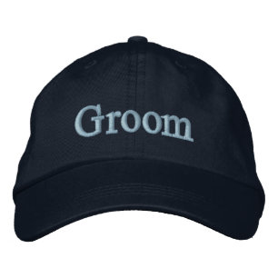 Groom baseball hat