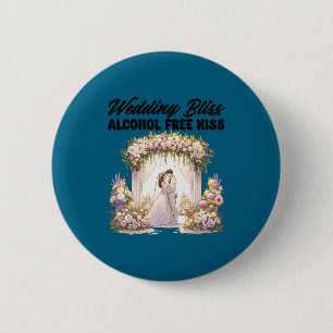 Groom bride bachelor bachelorette party groomsmen 6 cm round badge
