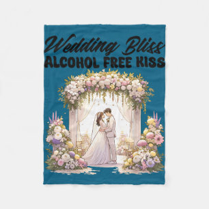 Groom bride bachelor bachelorette party groomsmen fleece blanket