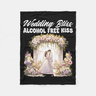 Groom bride bachelor bachelorette party groomsmen fleece blanket