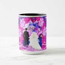 Groom Bride Coffee Mug