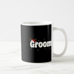 Groom Bride Santa Couples Christmas Outfits Xmas P Coffee Mug