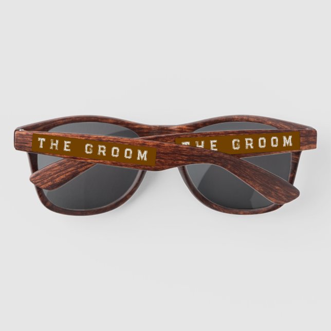 Groom Brown Sunglasses (Back)