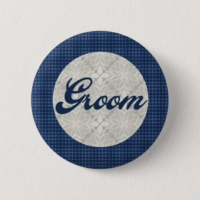 Groom Button (Front)