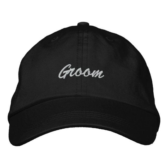 Groom Cap (Front)