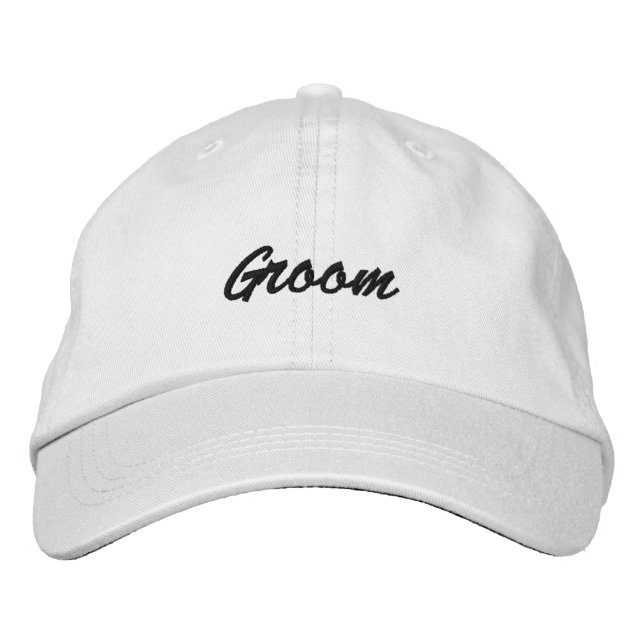 Groom Cap (Front)