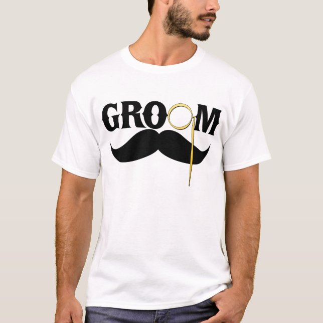 Groom Classic Gentleman T-Shirt (Front)