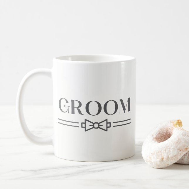 Groom Coffee Mug (With Donut)