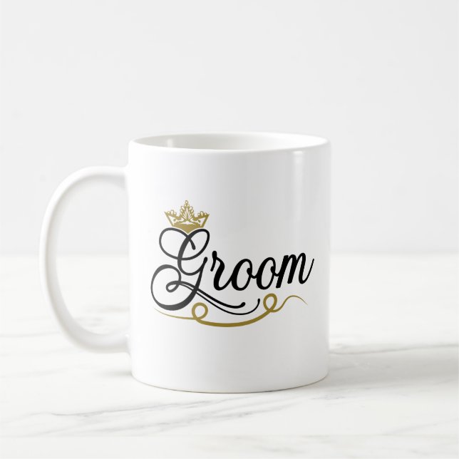 Groom Coffee Mug (Left)