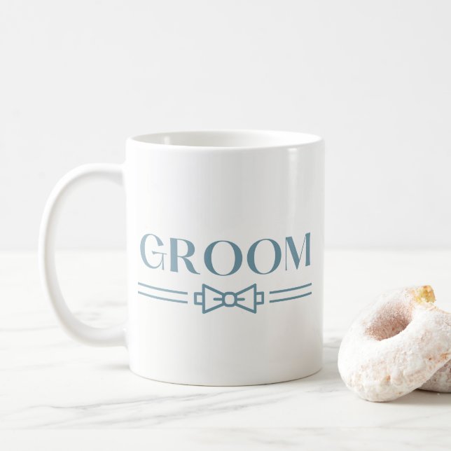 Groom Coffee Mug (With Donut)