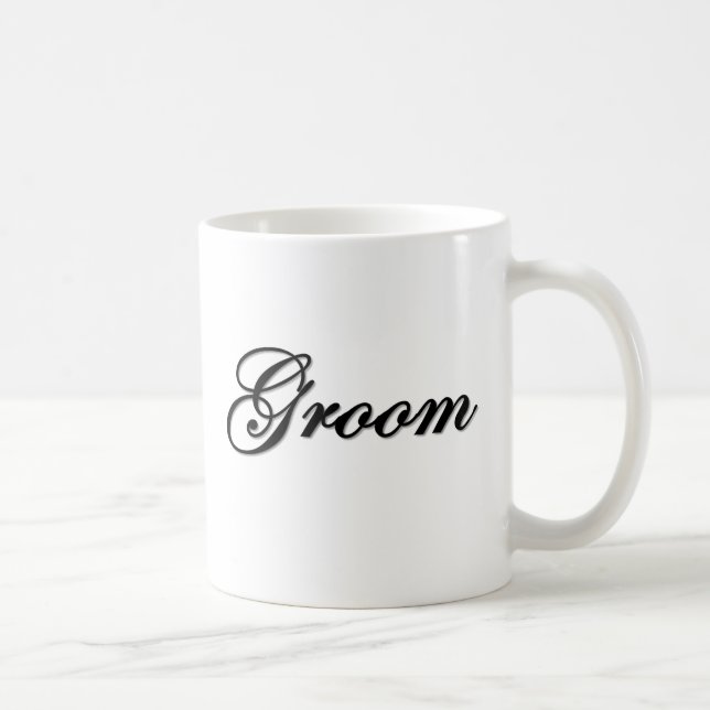 Groom Coffee Mug (Right)