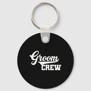 Groom Crew Groomsman Bachelor Party Wedding Group Key Ring