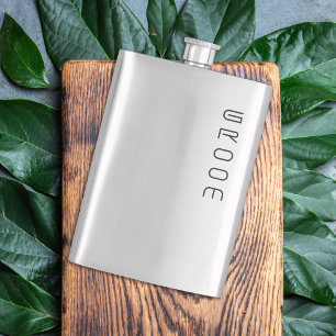 Groom Customisable Wedding Party Flask