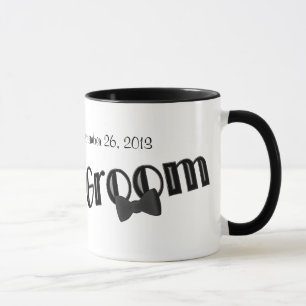 Groom Cute Personalised Wedding  Mug