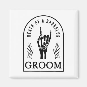 Groom Death Of A Bachelor Gothic Wedding Bachelor Magnet