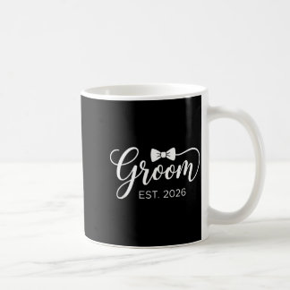 Groom Est 2026 Mr Husband Married Wedding Party 2 Coffee Mug