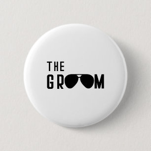 Groom - Family Party Rehearsal Day Sungles Funny 6 Cm Round Badge