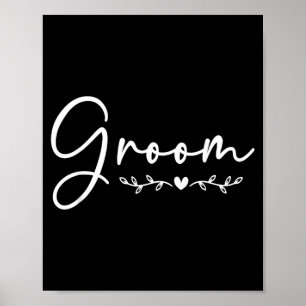 Groom for women matching bride groom 2026 poster