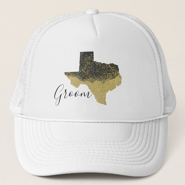 Groom from Texas Trucker Hat (Front)