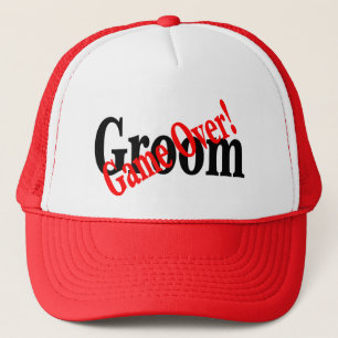 Groom (Game Over Red) Trucker Hat