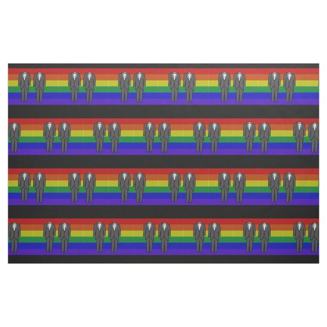 Groom & Groom Fabric (Fat Quarter)