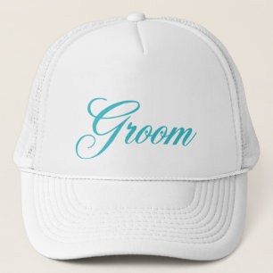 Groom Hat in Blue
