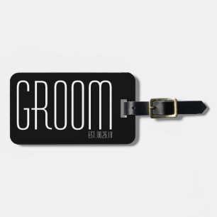 Groom Luggage Tag