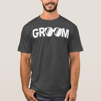 Groom Matching Wedding Party Best Man Funny Groom  T-Shirt