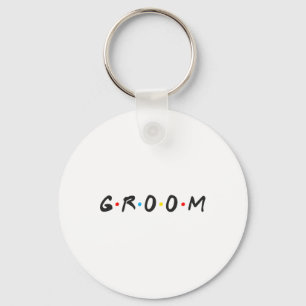 Groom Men Bachelor Party Wedding Day Groom To Be Key Ring