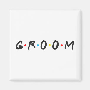 Groom Men Bachelor Party Wedding Day Groom To Be  Magnet
