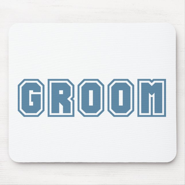 Groom Mouse Pad (Front)