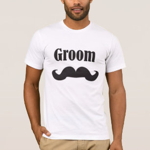 Groom Moustache T-Shirt