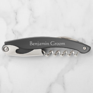 Groom Personalise Corkscrew