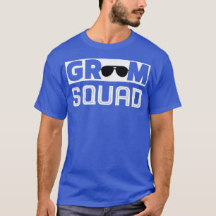 Groom Squad Funny Wedding Party Groom Team Wedding T-Shirt