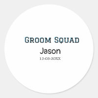 Groom Squad groomsman bachelorette party add name 