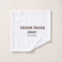 Groom Squad groomsman bachelorette party add name