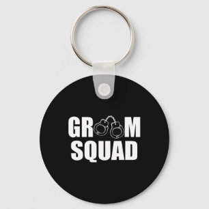 Groom Squad Groomsmen Ring Wedding Bachelor Party Key Ring