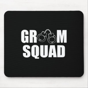 Groom Squad Groomsmen Ring Wedding Bachelor Party Mouse Pad