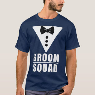 Groom Squad Hit Bachelor Party Wedding Marriage  T-Shirt