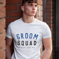 Groom Squad | Modern Bachelor Groomsman Stylish