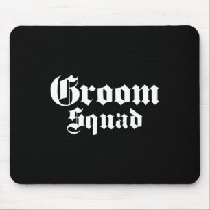 Groom Squad Old School - Bachelor Party - Wedding  Mouse Pad
